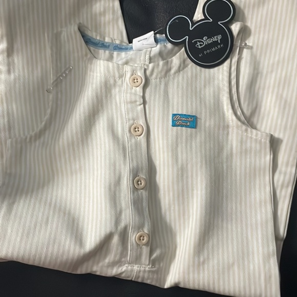 NWT Disney Donald Duck overalls light weight perfect for summer size 12-18 m - Picture 4 of 4